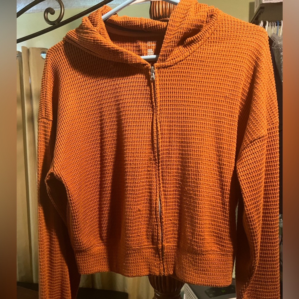 Gilly hicks womens crop hoodie size L
